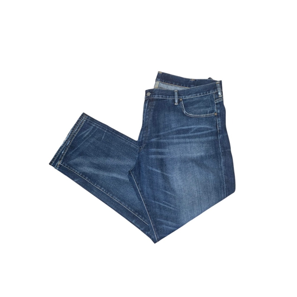 Polo Ralph Lauren Hampton Straight Jeans Mens 46x34 Blue Denim Classic